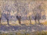 Claude Monet, Willows in Haze,Giverny